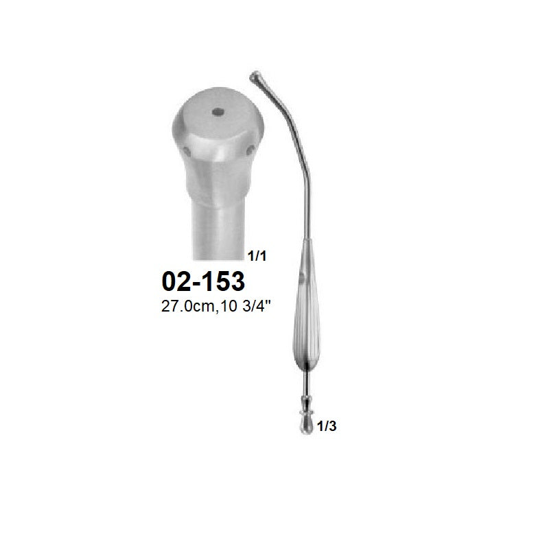 Yankauer suction tube, 02-153