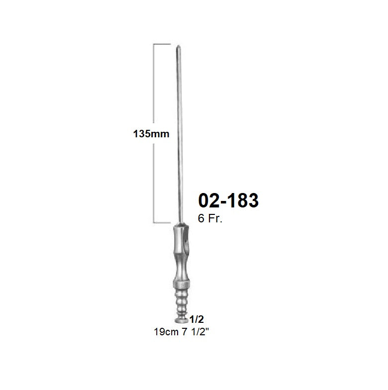 FRAZIER Suction Tubes, 02-183