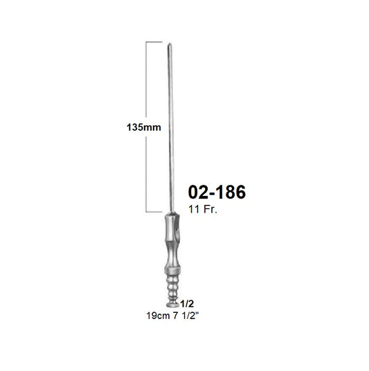 FRAZIER Suction Tubes, 02-186