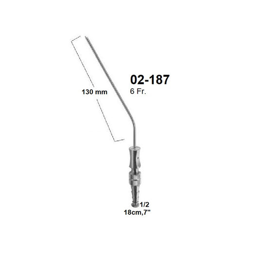 FRAZIER 30° Suction Tubes, 02-187