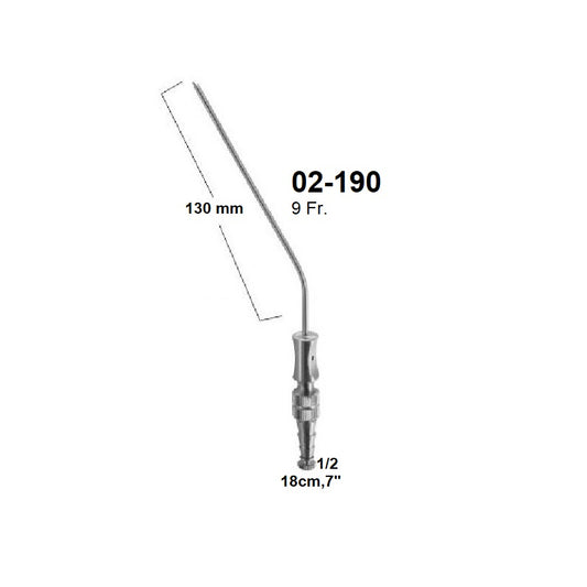 FRAZIER 30° Suction Tubes, 02-190