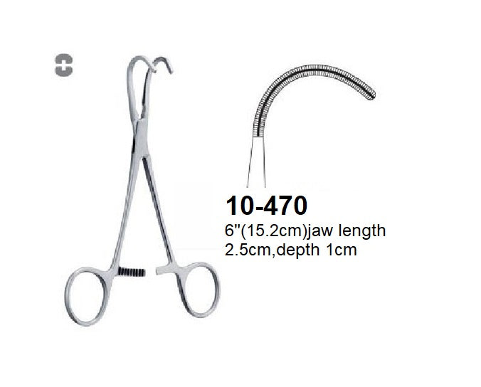 Cooley Beck Vessel Clamps & Atraumatic Cardiovascular Forceps, 10-470