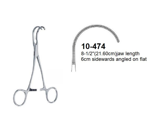 Cooley Liiac Forceps & Atraumatic Cardiovascular Forceps, 10-474