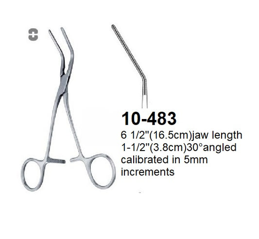 Cooley Multipurpose Clamp & Atraumatic Cardiovascular Forceps, 10-483