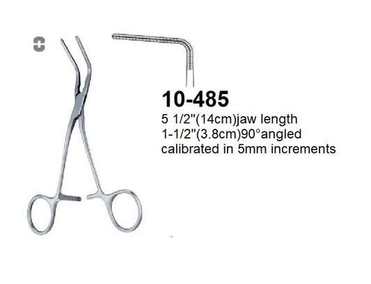 Cooley Multipurpose Clamp & Atraumatic Cardiovascular Forceps, 10-485