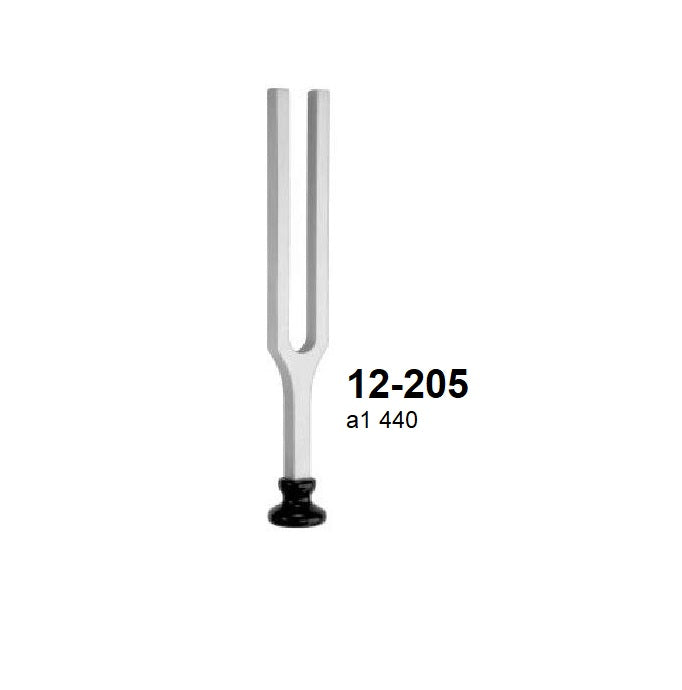 Hartmann Tuning Fork with or without plastic base, 12-205