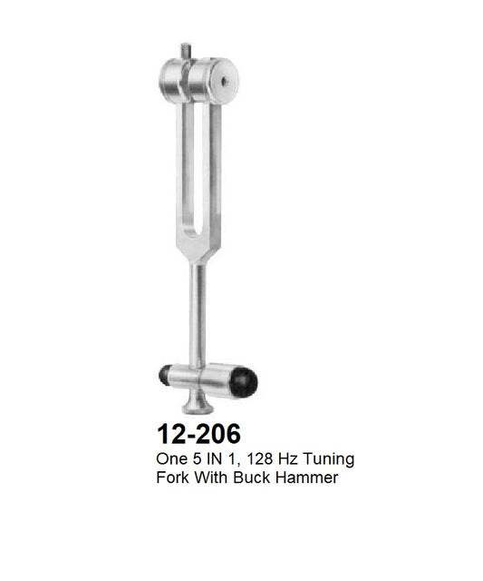 Tuning Forks neurol with hammer, 12-206