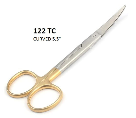 Mayo Scissors Curved, 122 TC