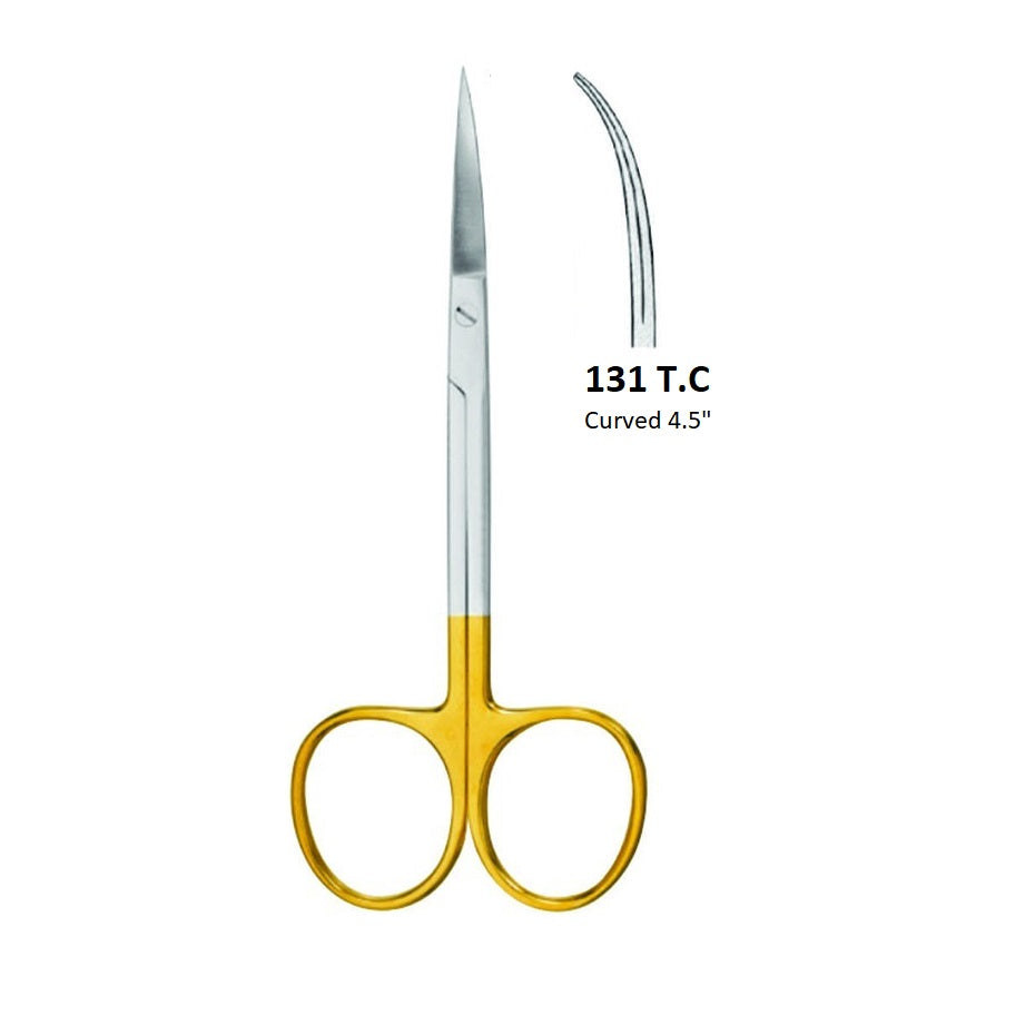 Iris Scissors, CURVED 131 TC