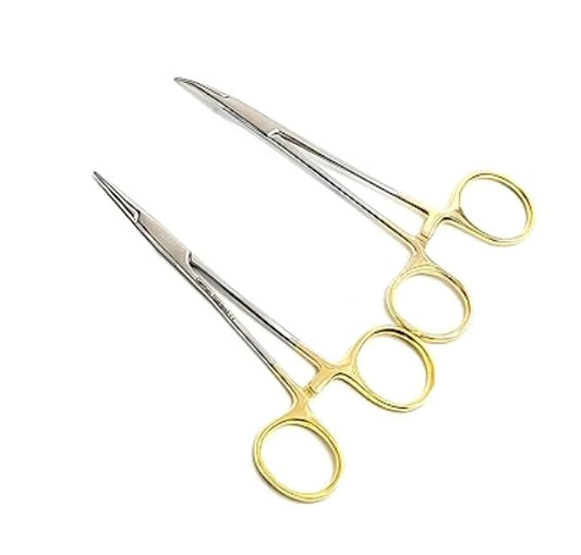 MOSQUITO FCPS STR/CVD SET OF 2 PCS GOLD RING, 161/162G-R