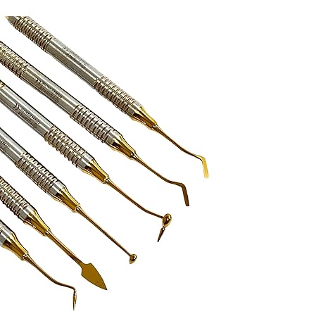 COMPOSITE FILLING SET OF 6 PCS  GOLD, AS-3086