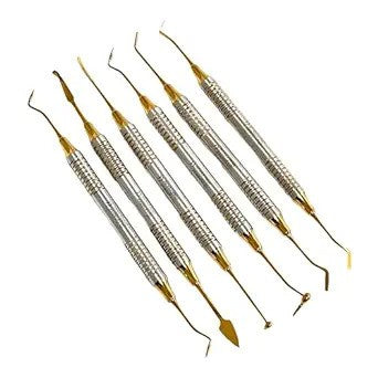 COMPOSITE FILLING SET OF 6 PCS  GOLD, AS-3086