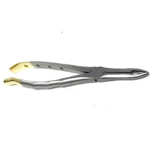 EXTRACTING Forceps  #23 HOLE HANDLE TEFLON GOLD