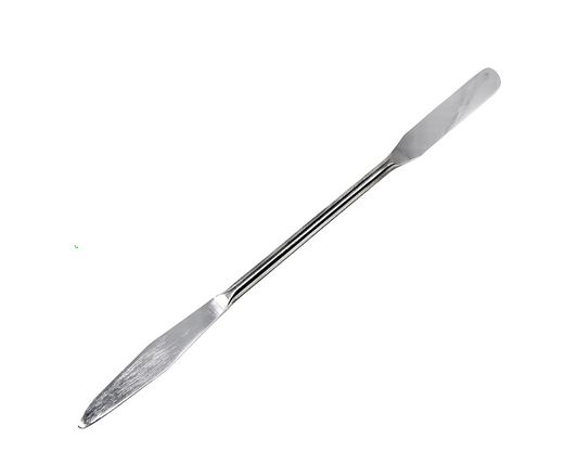 LAB MICRO DOUBLE ENDED SPATULA ROUND 7'', 789-132