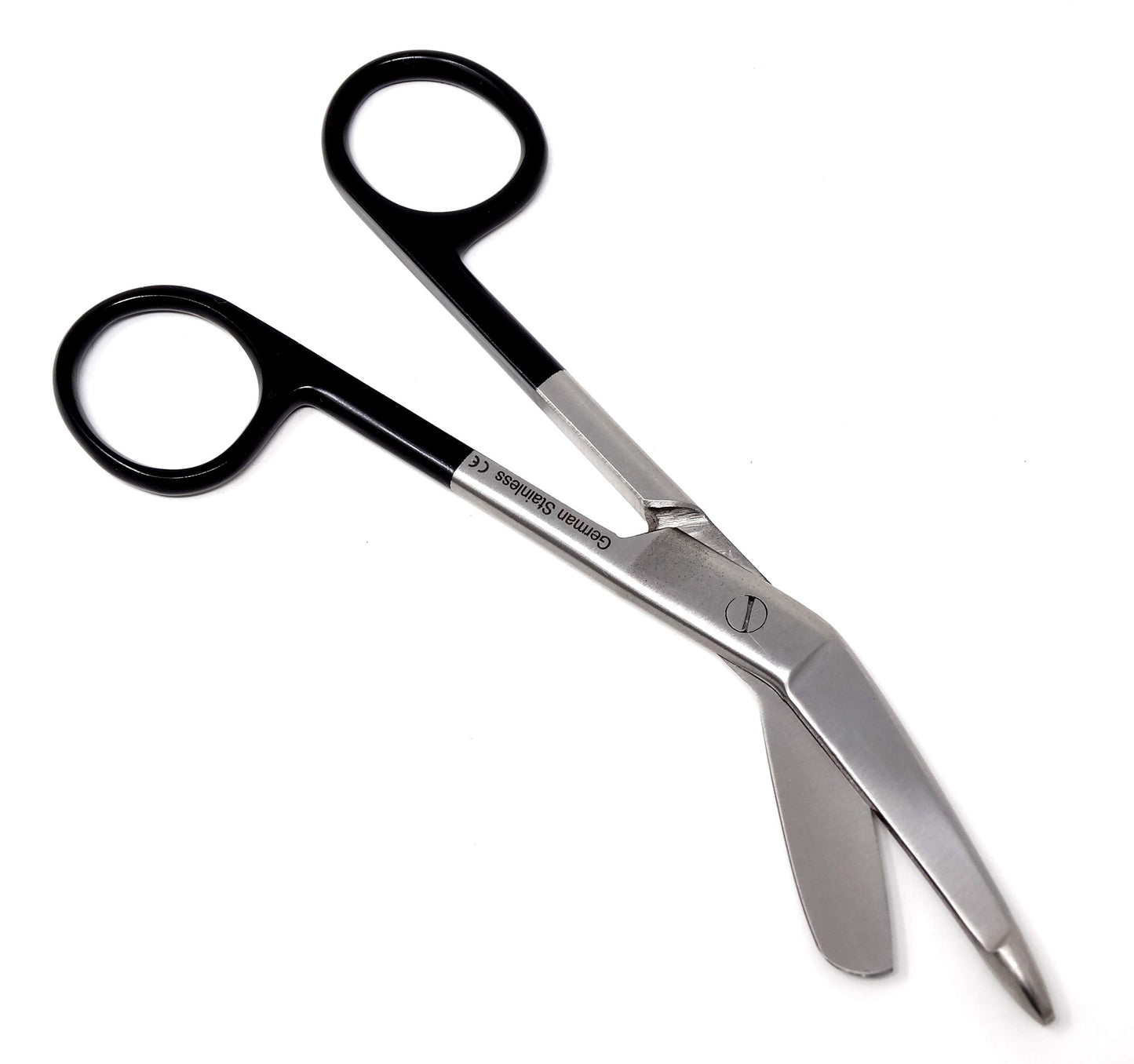 LISTER BANDAGE SCISSORS  5.5” BLACK RING, AS-144BLKR