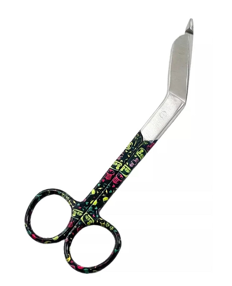 LISTER BANDAGE SCISSORS 5.5” PAPER COATED BLACK, AS-144PBLK