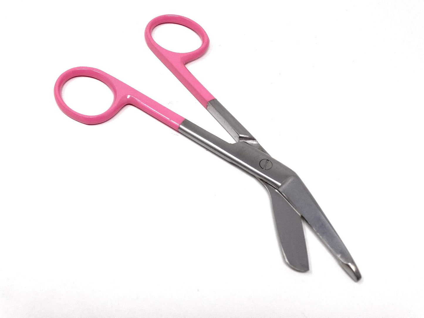 LISTER BANDAGE SCISSORS  5.5” PINK RING, AS-144PR