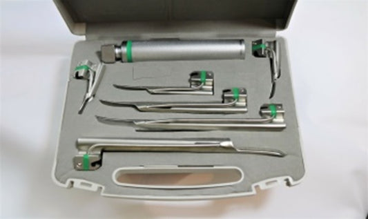 F.O WHITE BOX LARYNGOSCOPE MILLER SET OF 6, AS-2002