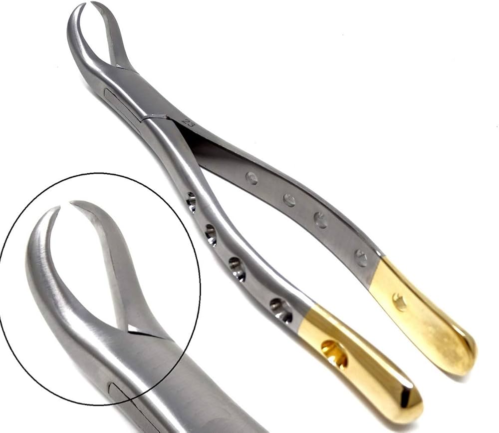 EXTRACTING FORCEPS HOLE GOLD23, AS-23HG