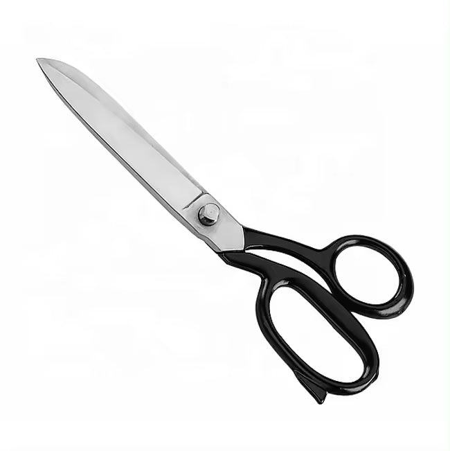 TAILOR SCISSORS 12” BLACK HANDLE, AS-3009