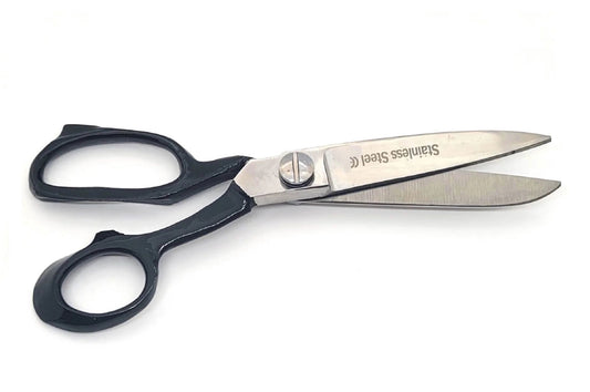 TAILOR SCISSORS 8” BLACK HANDLE, AS-3011