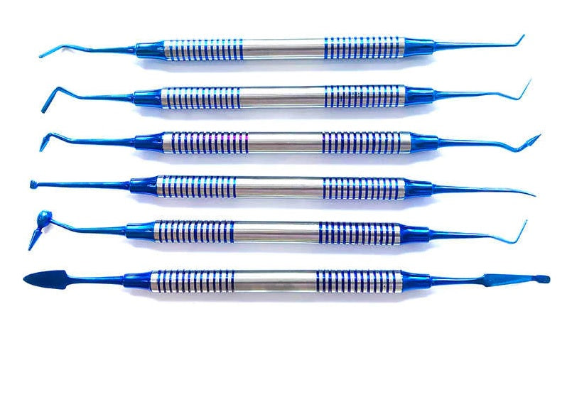 COMPOSITE FILLING SET OF 6 BLUE, AS-3085