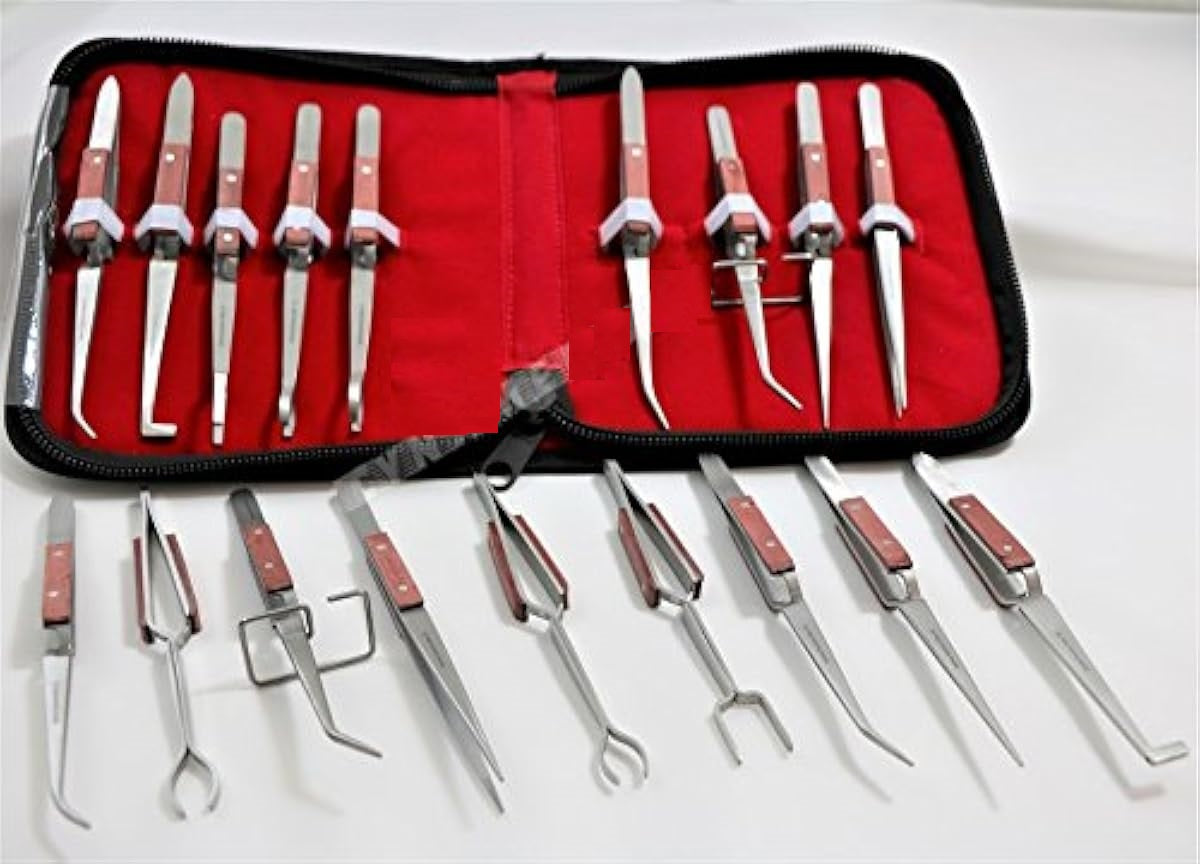 FIBER TWEEZER SET OF 9, AS-3095