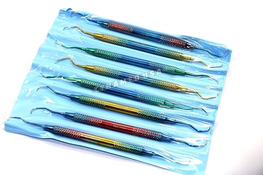 RANBOW GRACEY CURETTE SET OF 8, AS-4134