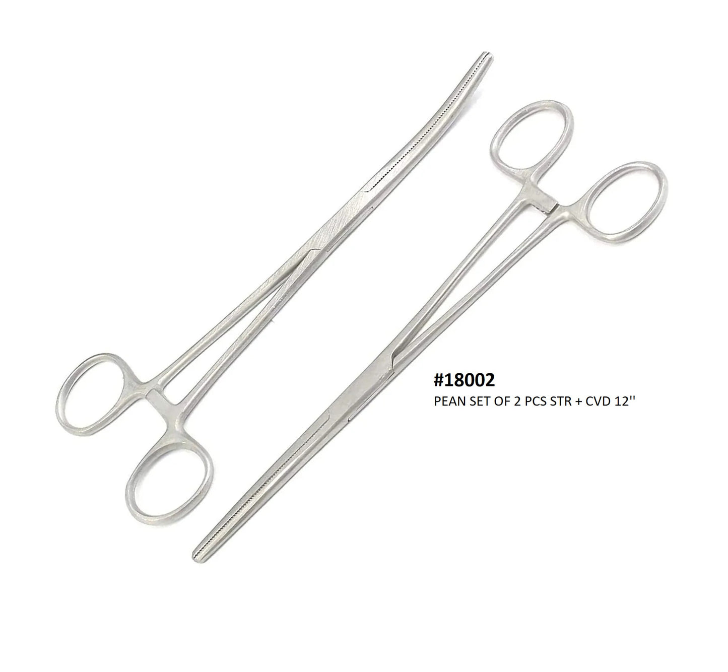 PEAN SET OF 2 PCS STRAIGHT + CURVED, 18002