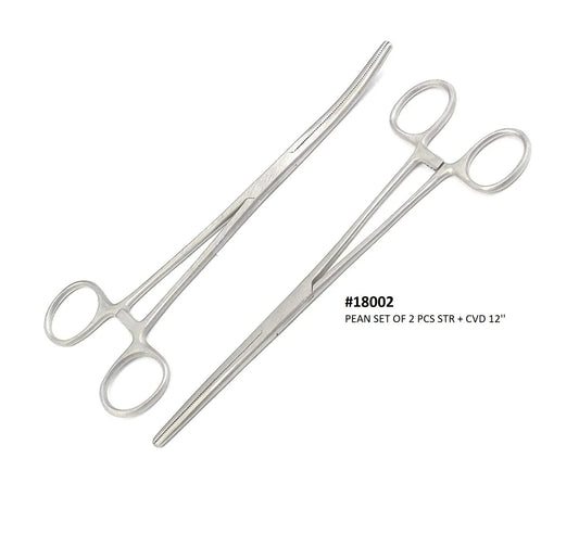 PEAN SET OF 2 PCS STRAIGHT + CURVED, 18002