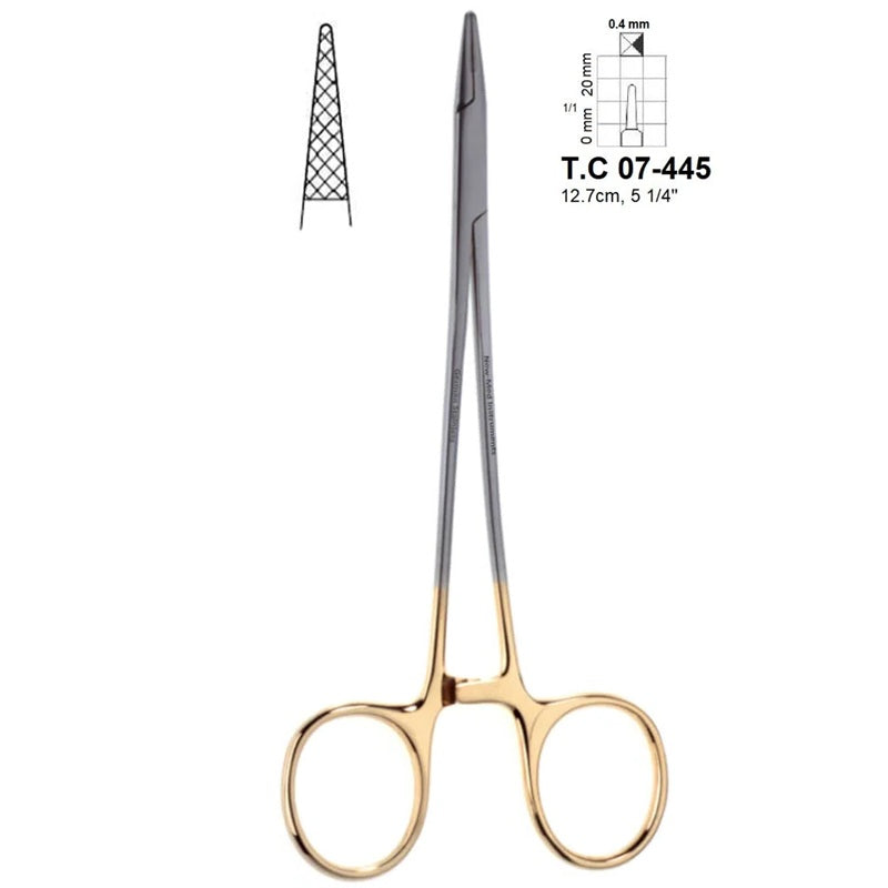 Micro Surgical Needle Holders, T.C 07-445