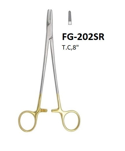 Mayo hegar needle holder, FG-202RS T.C