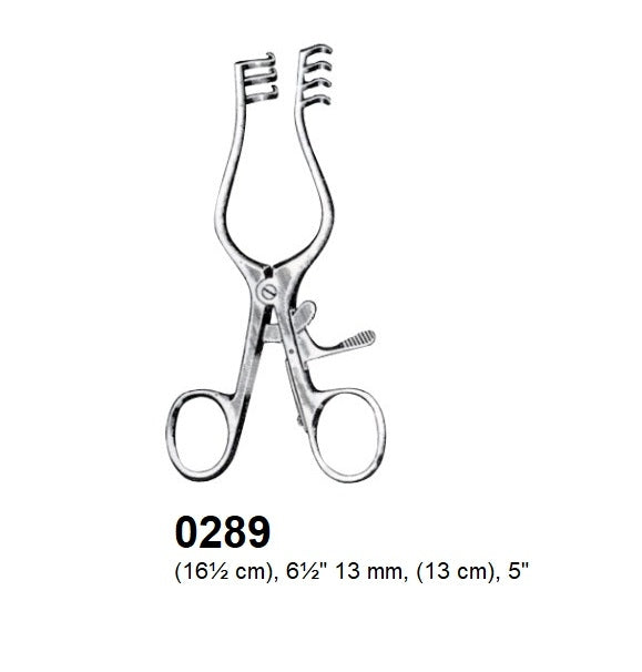 WEITLANER Self-Retaining Retractor, 0289