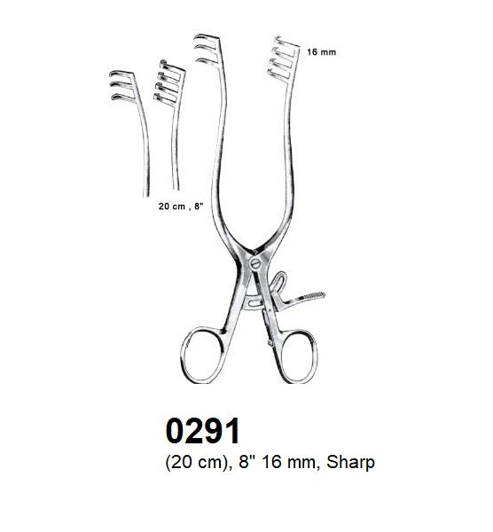 WEITLANER Self-Retaining Retractor, 0291