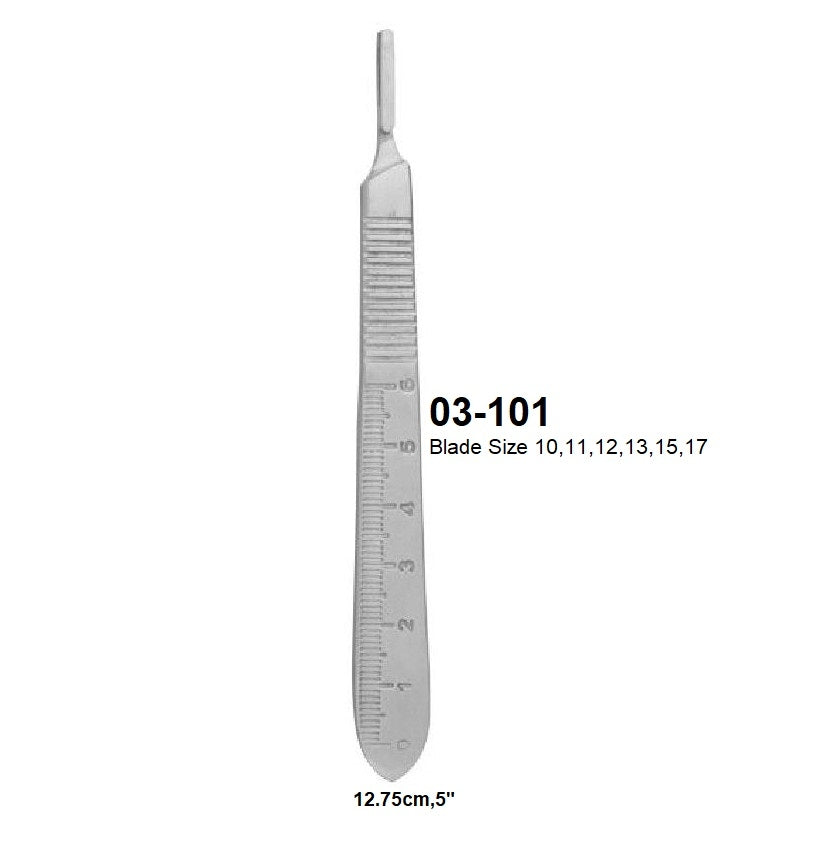 SCALPEL HANDLE #3 /GRADUATED, 03-101