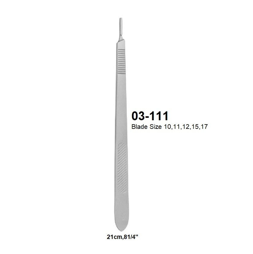 SCALPEL HANDLE 3L LONG, 03-111