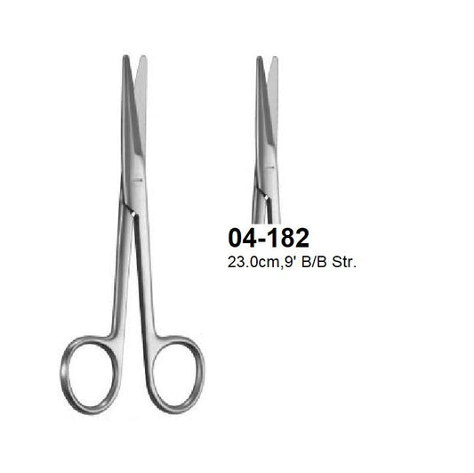 MAYO DISSECTING & GYNECOLOGICAL SCISSORS, 04-182