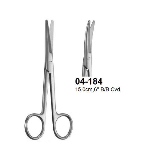 MAYO DISSECTING & GYNECOLOGICAL SCISSORS, 04-184