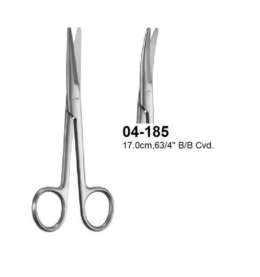 MAYO DISSECTING & GYNECOLOGICAL SCISSORS, 04-185