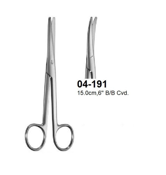 MAYO-STILLE DISSECTING & GYNECOLOGICAL SCISSORS, 04-191