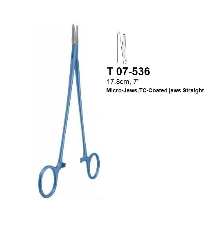 Microvascular Needle Holders, T 07-536 – Surgical Design Shop