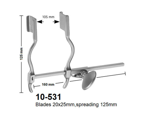 Hertzler Rib Retractor, 10-531