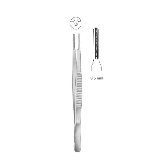 DEBAKEY ATRAUMATIC DRESSING FORCEP