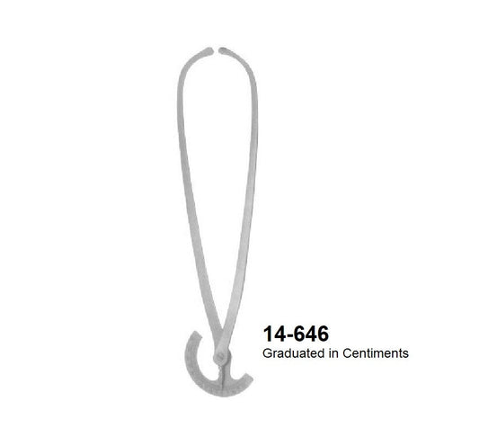 Collin Pelvimeter Obstetrical Forceps, 14-646