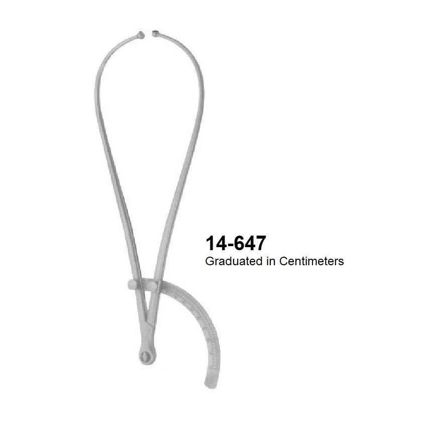 Martin Pelvimeter Obstetrical Forceps, 14-647 – Surgical Design Shop