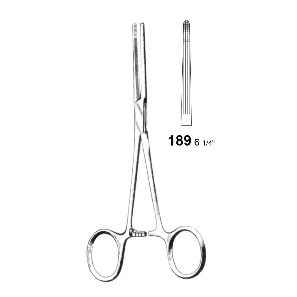 ROCHESTER/CARMALT FORCEPS STRAIGHT 189