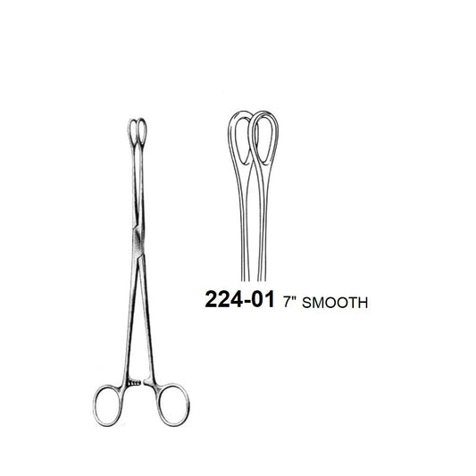 BALLENGER/FOESTER SPONG HOLDING FORCEPS SMOOTH 224-01