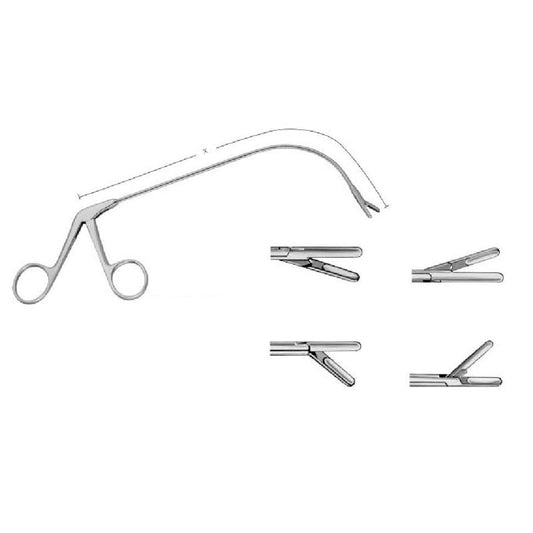 Jurasz Laryngeal Polypud Forceps