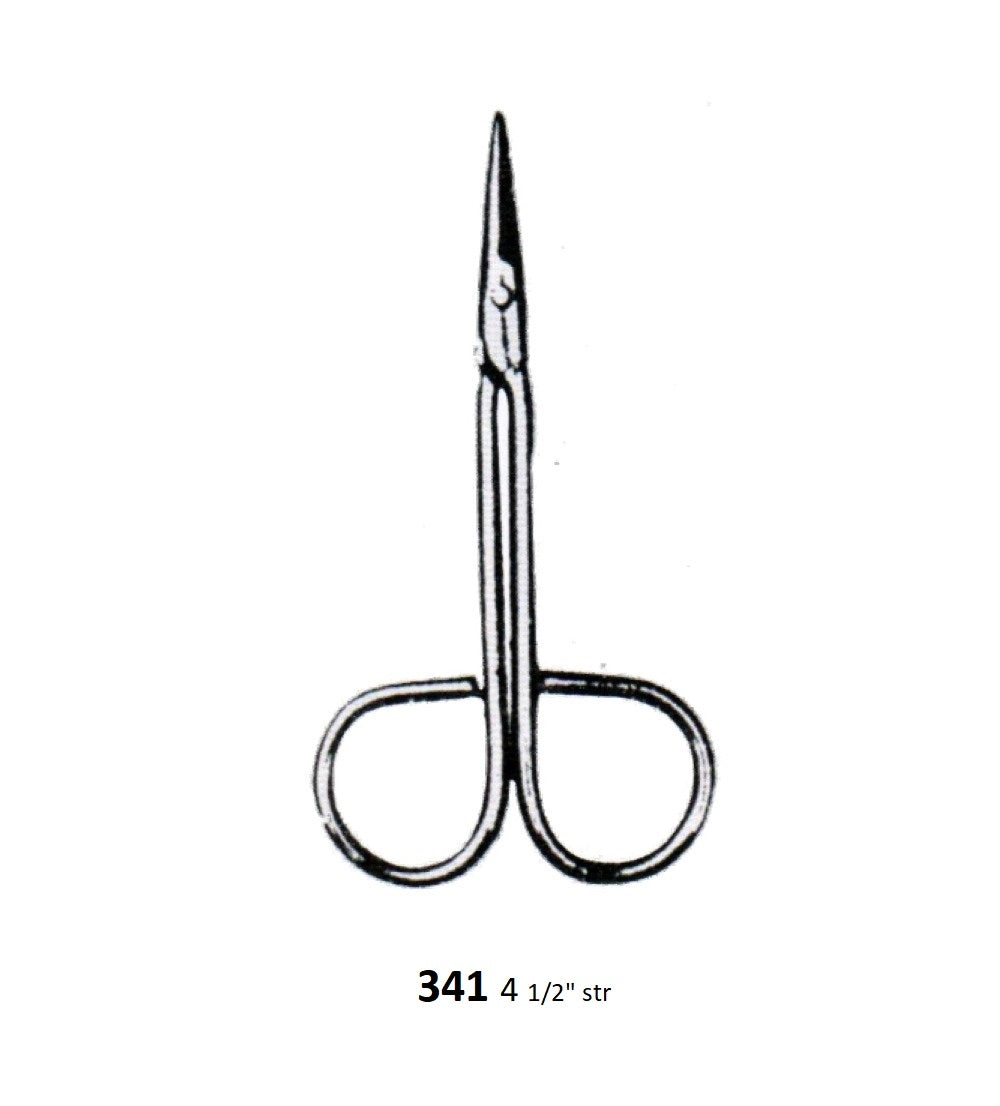 IRIS SCISSORS, STRAIGHT,WIRE-FORM C.P 341