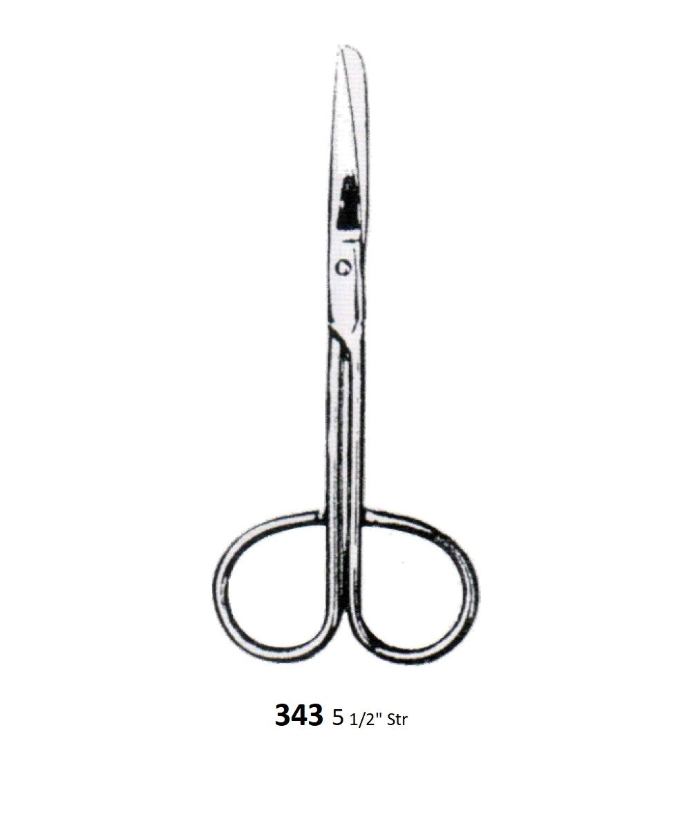 OPERATING SCISSORS STRAIGHT,WIRE-FORM, C.P 343 – Surgical Design Shop